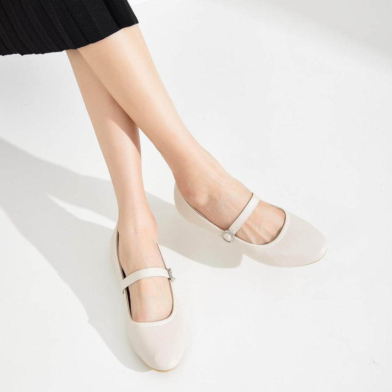 Women's Mary Janes Flats Shoes Ballet Flats