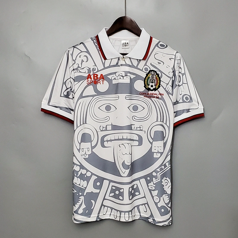 Retro 1998 Mexico away Football jersey retro