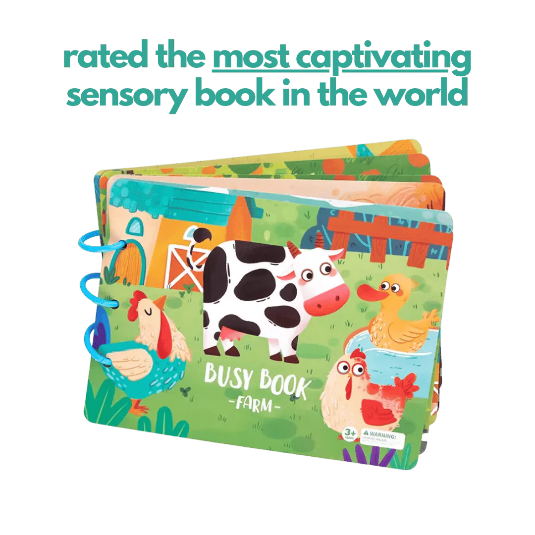🔥Dr. Glow's Sensory Book - Keep Kids off Devices!✨