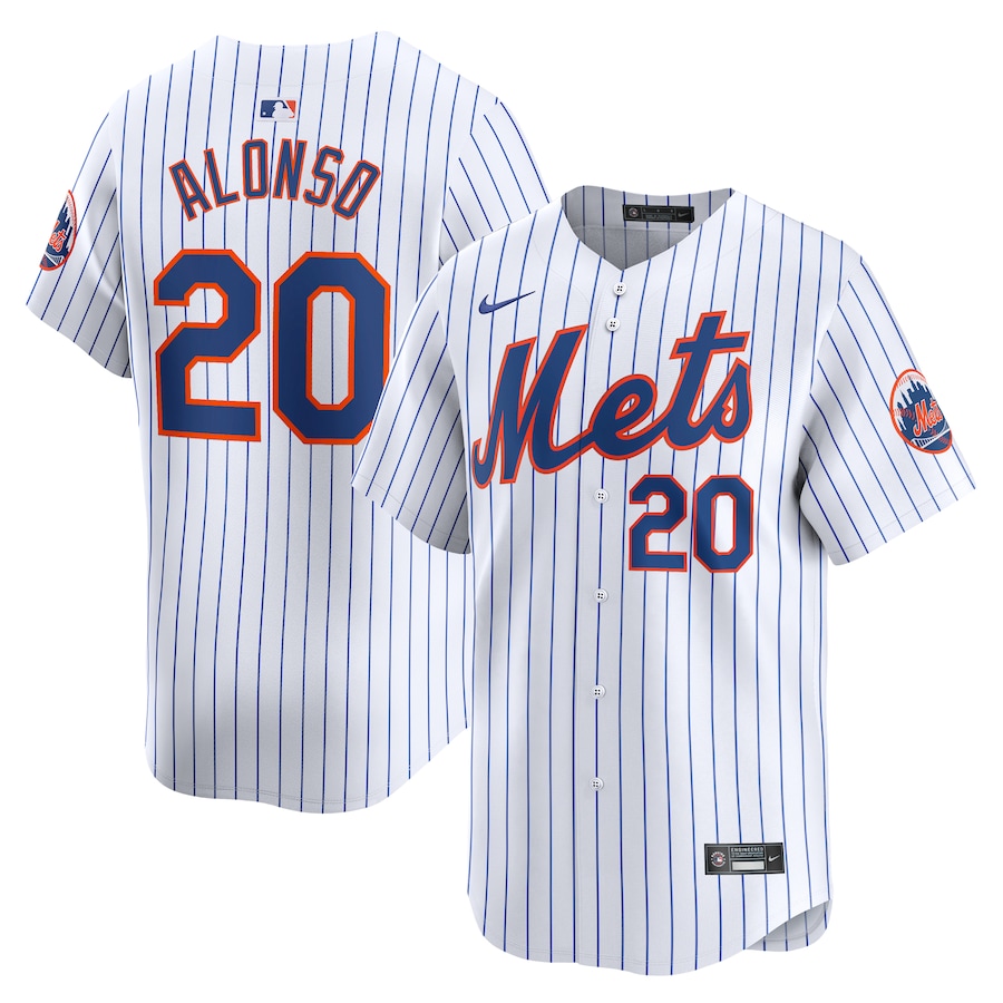 Pete Alonso New York Mets Youth Home Limited Player Jersey White