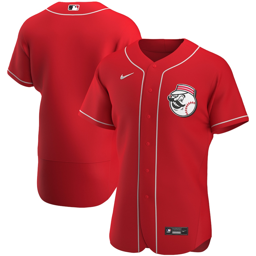 Cincinnati Reds Alternate Team Logo Jersey Scarlet