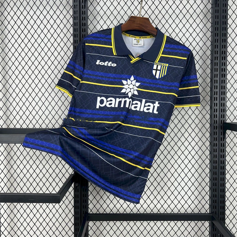 retro 1998-99 Parma Away retro football jersey