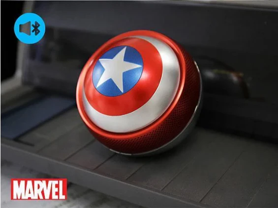 Marvel Captain America Shield Mini Bluetooth Speaker