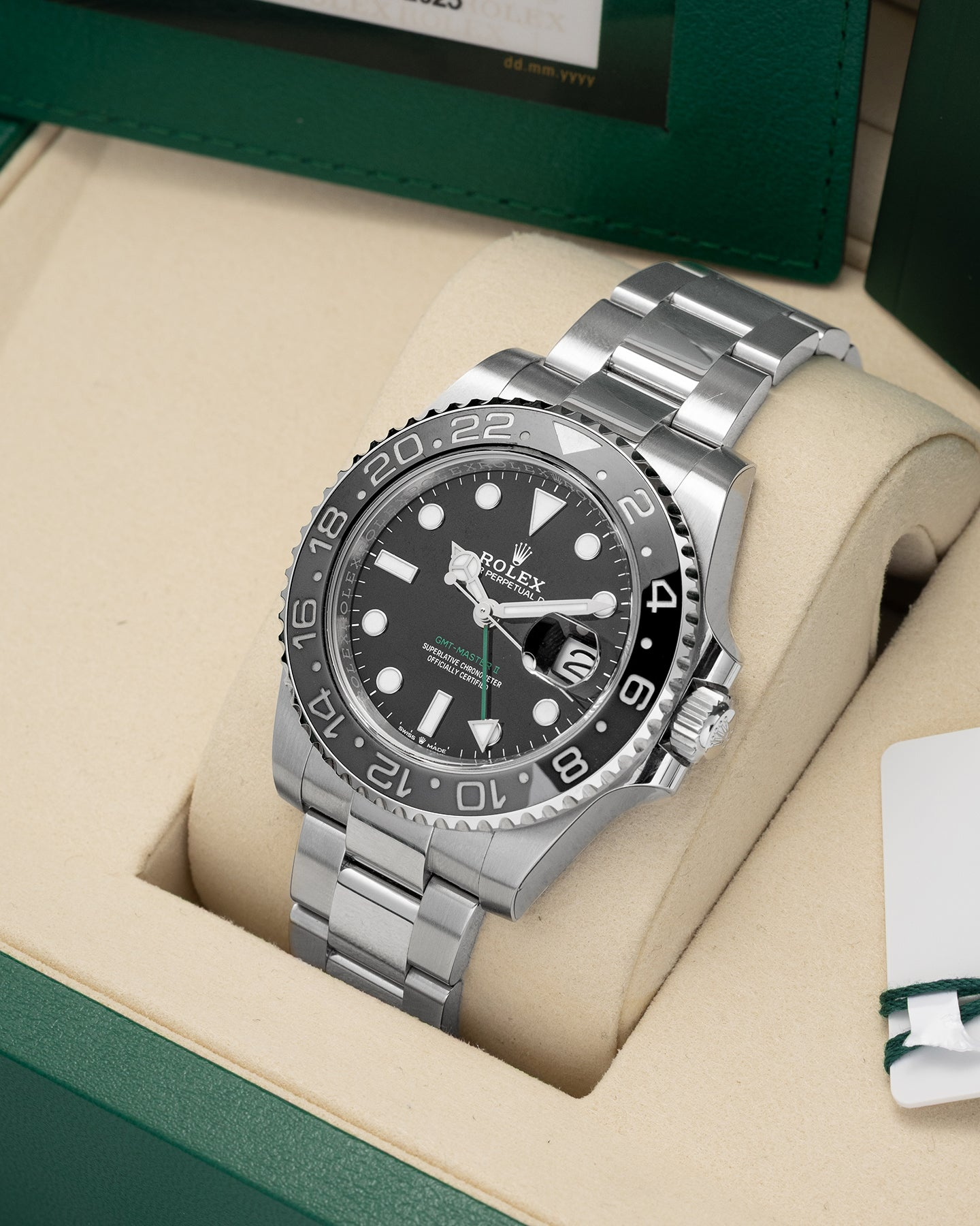 Rolex GMT-Master II 126710GRNR “Bruce Wayne” Oyster 2024