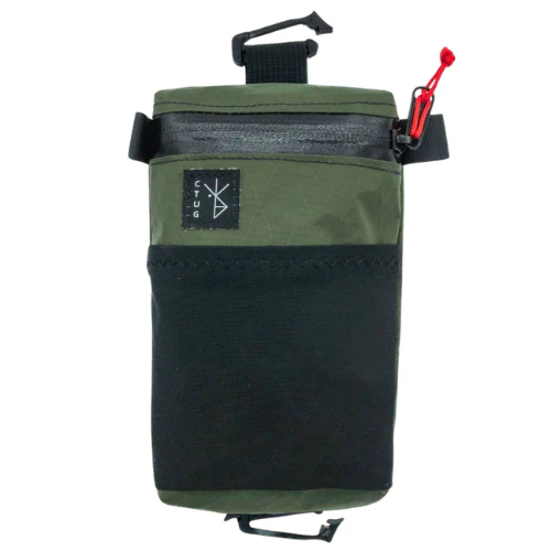 Zippered Shoulder Strap Pocket by Chicken Tramper Gear