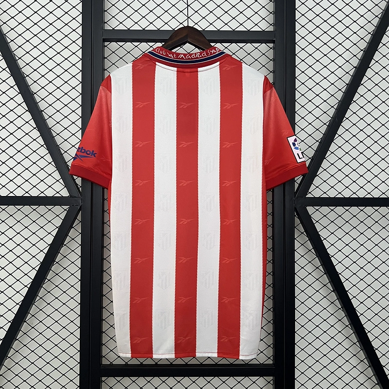 Retro 1998-99 Atletico Madrid Home Football jersey retro