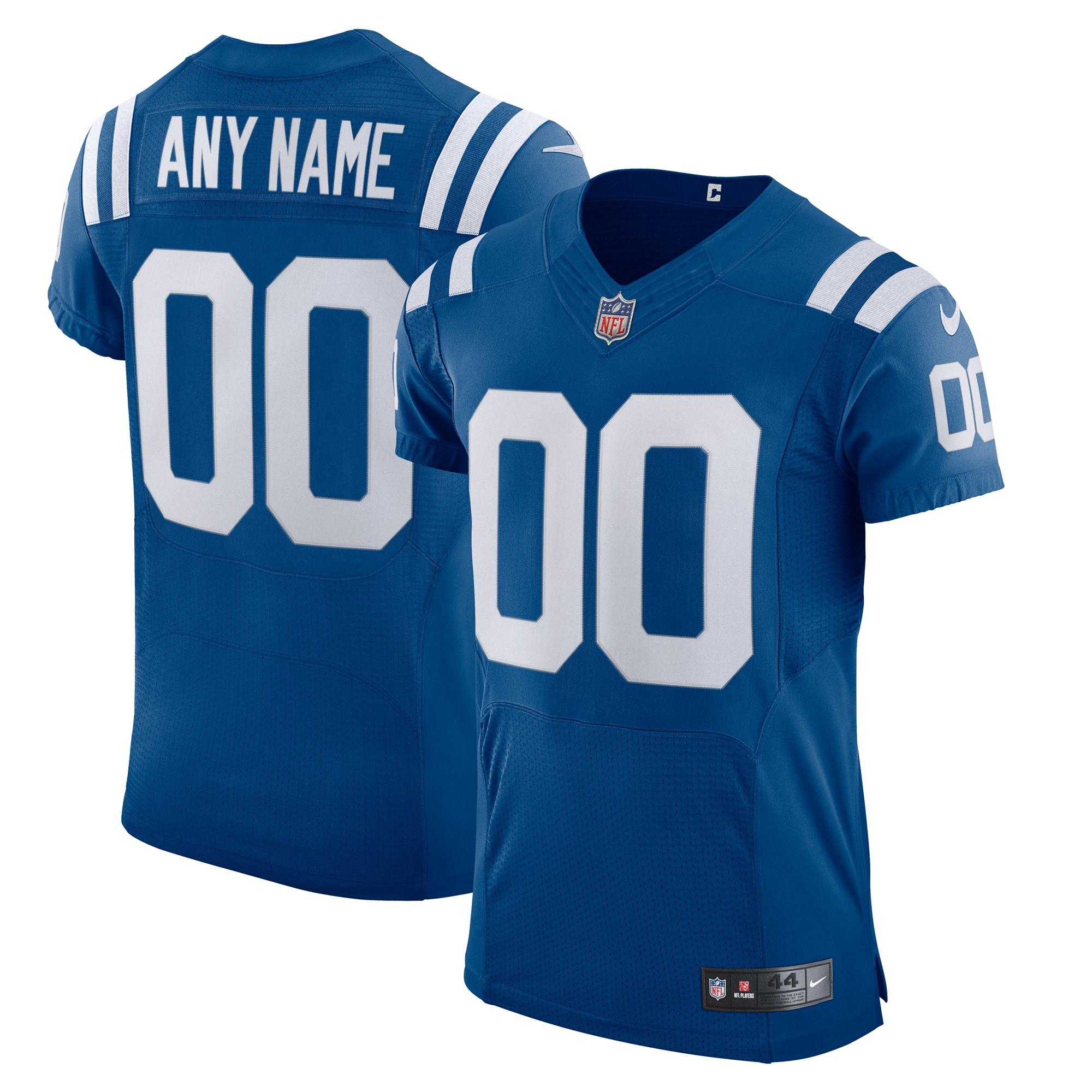 Indianapolis Colts Nike Vapor Elite Custom Jersey - Royal