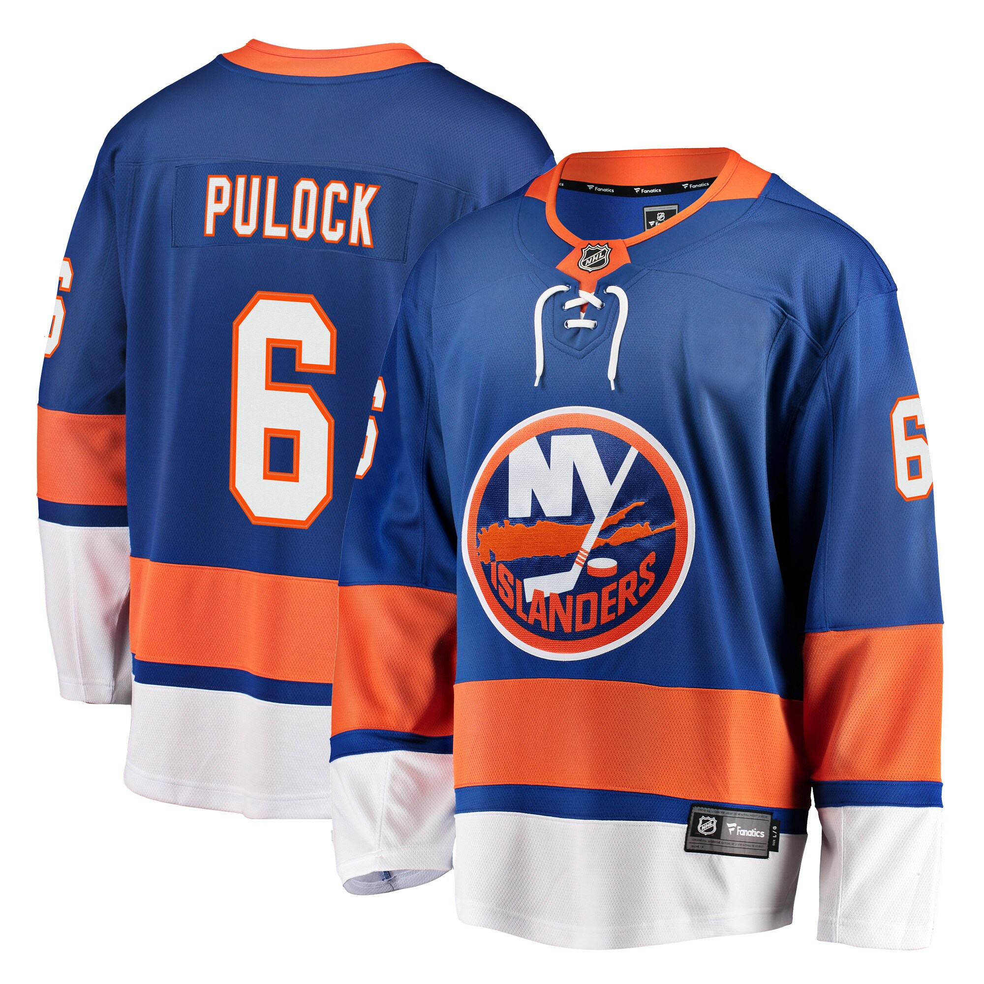 Ryan Pulock New York Islanders Fanatics Breakaway Player Jersey – Royal