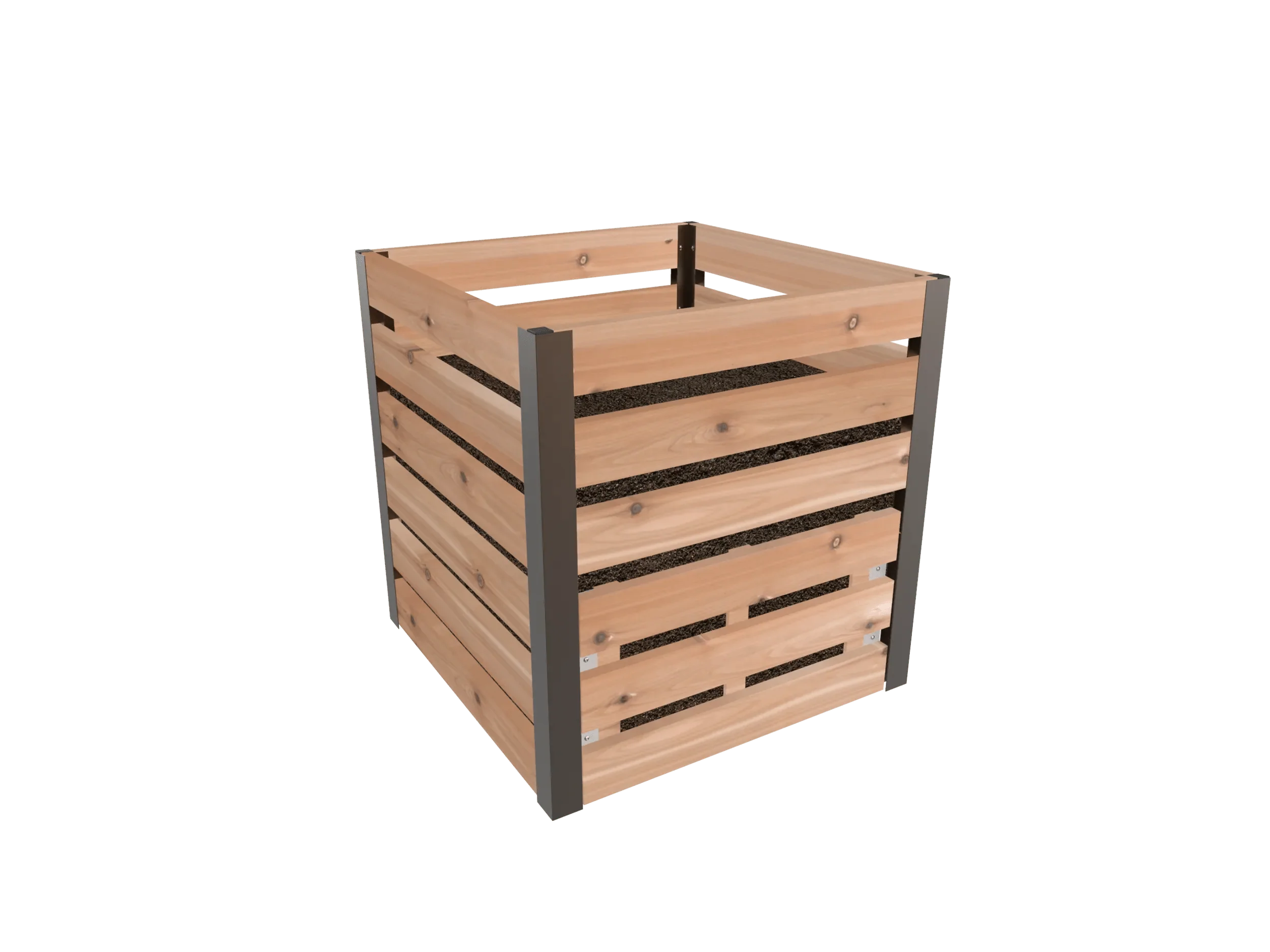 Cedar Composter with Bottom Access, 80 Gallons