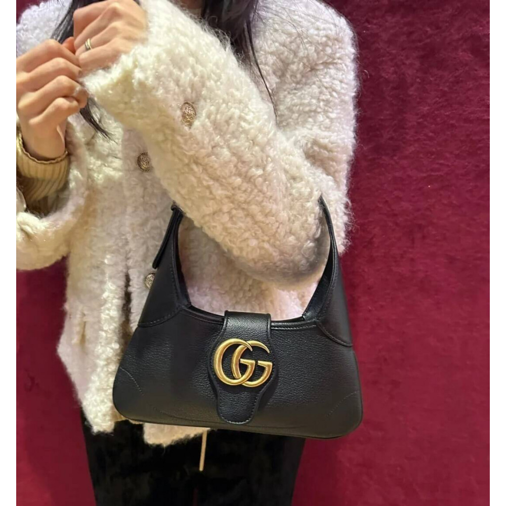 Gucci Aphrodite Small Shoulder Bag Black