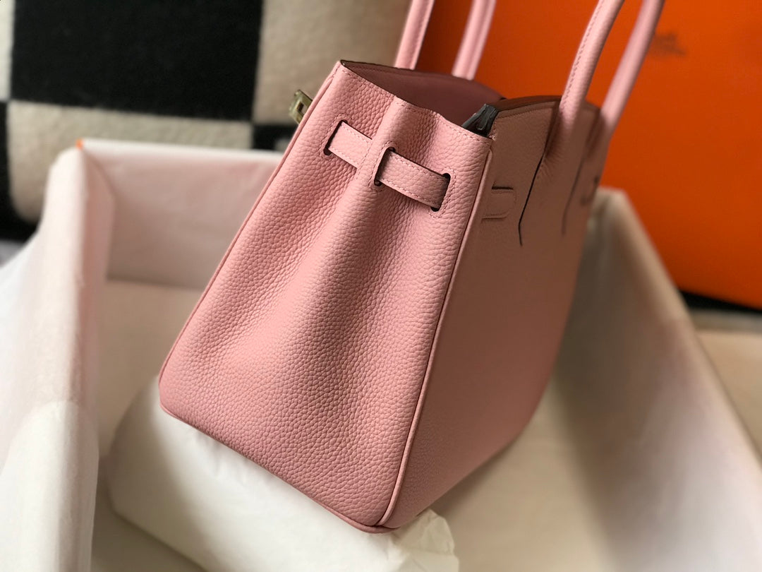 Hermes Birkin 35Cm Pink Togo Leather Gold Hardware