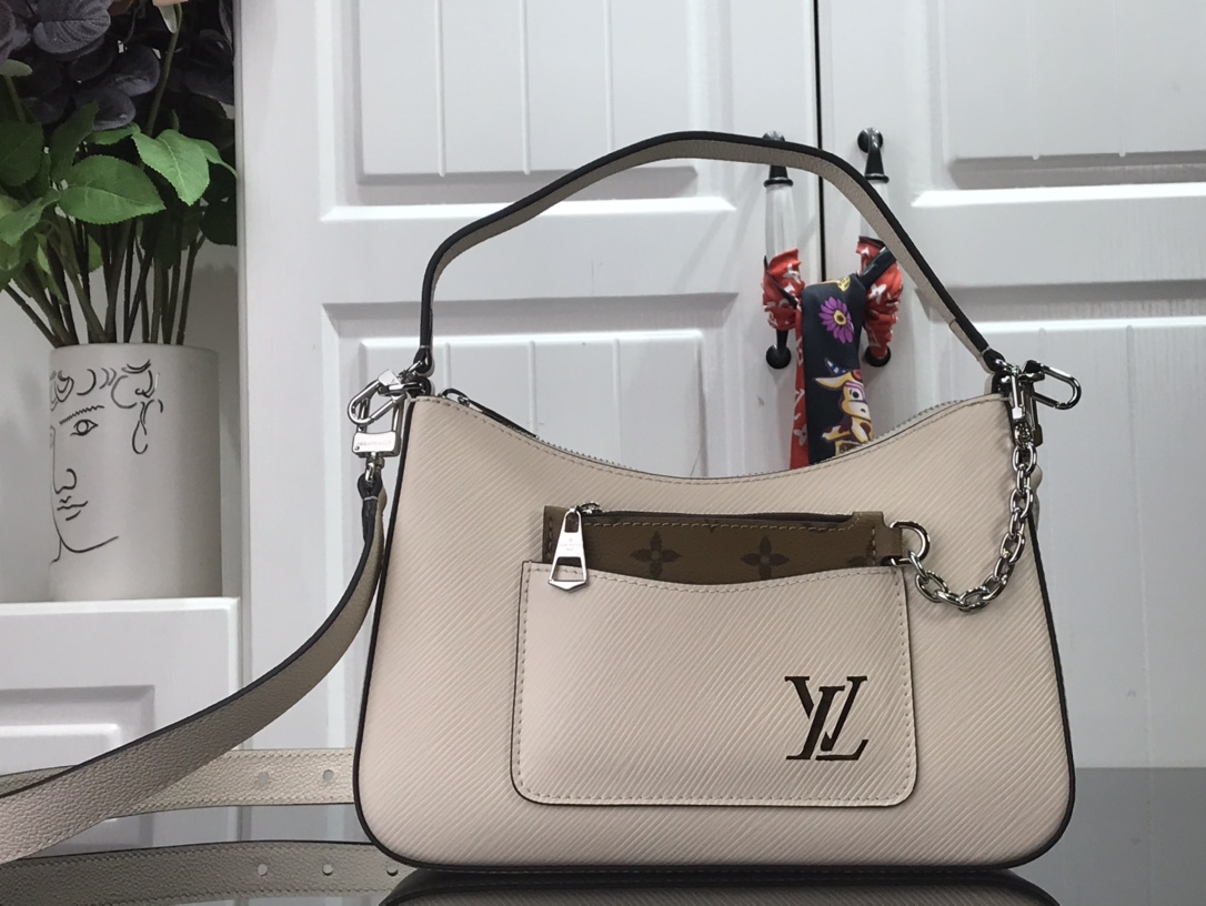 Louis Vuitton Marelle 25Cm Quartz White M80688