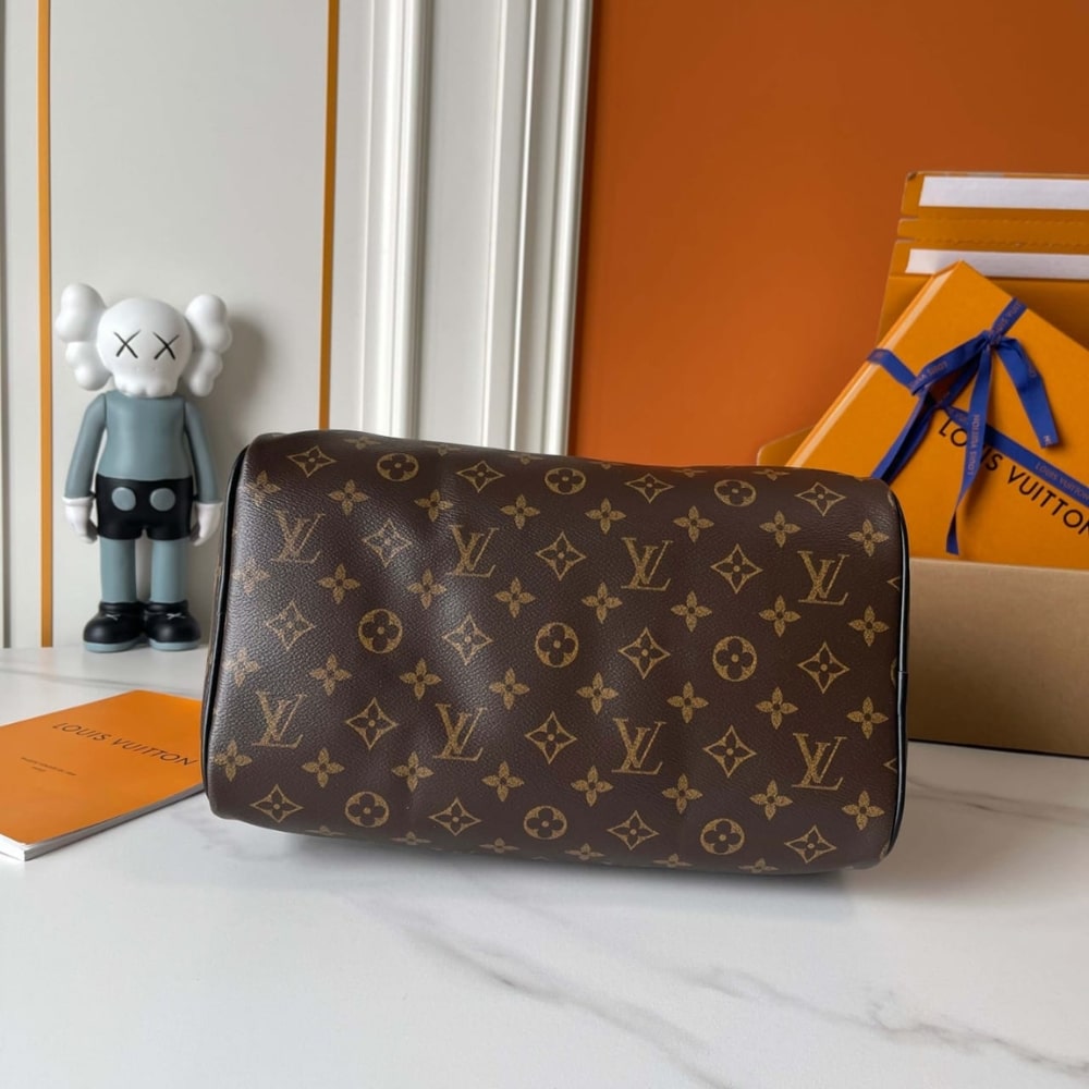 Louis Vuitton Speedy Soft 30 Dark Brown 30Cm M12243