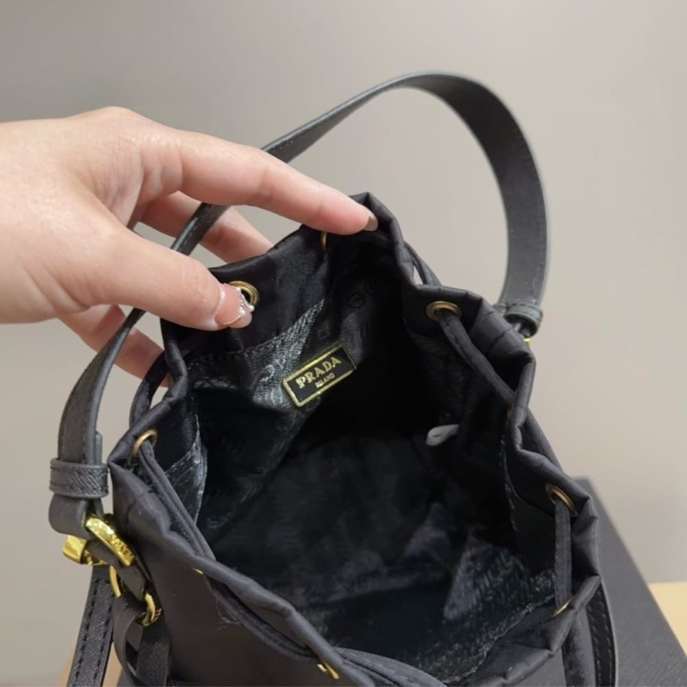 Prada Re Edition 1978 Re Nylon Mini Bag Black 16Cm