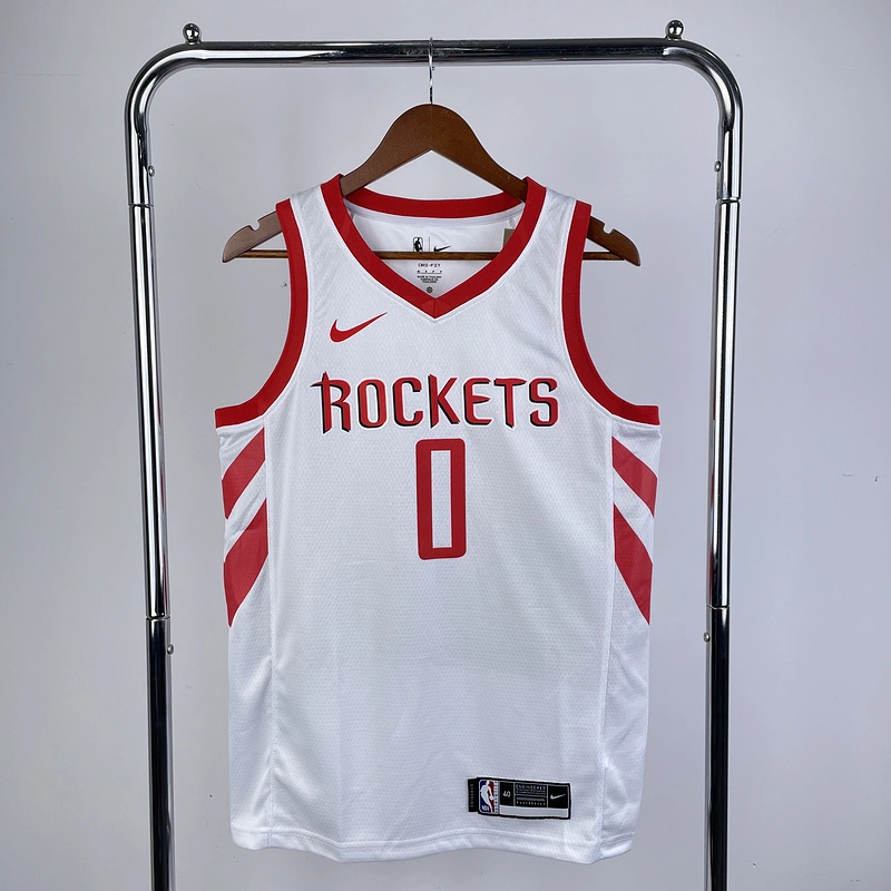 2019 NBA Houston Rockets 0 WESTBROOK Basketball jersey