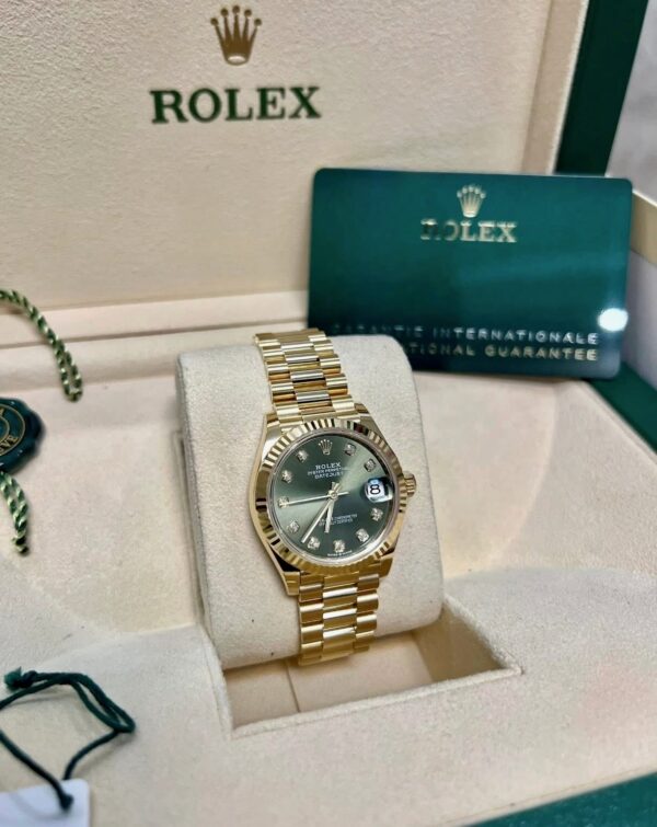 [Superclone] Rolex Datejust 31mm Olive Green Dial President 278278