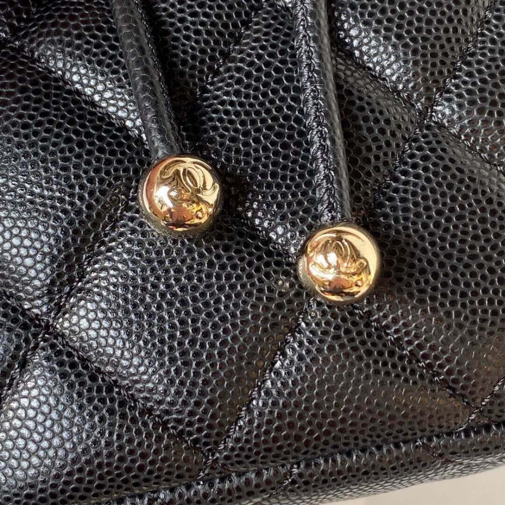 Chanel Small Backpack Grained Calfskin