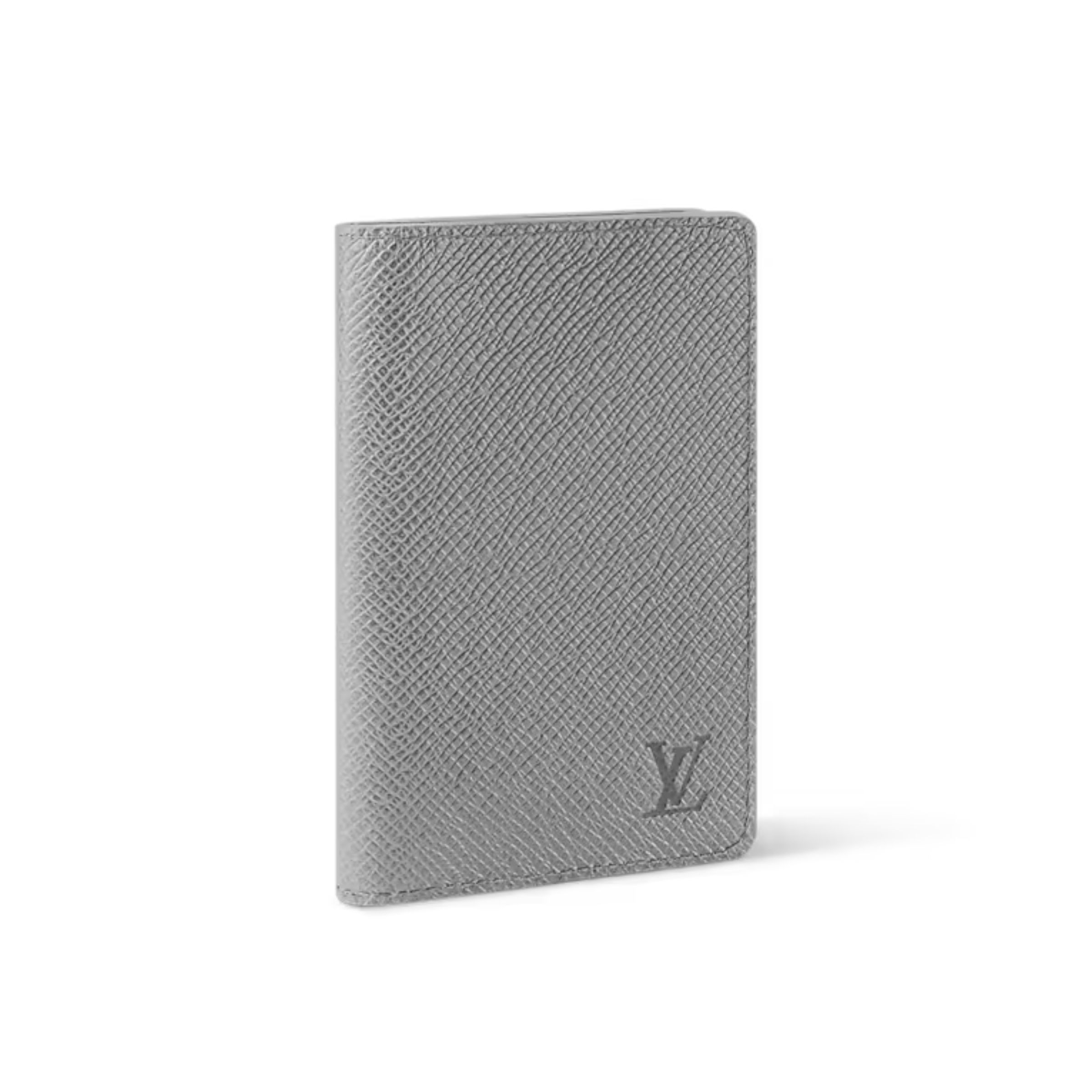 Louis Vuitton Pocket Organizer 7.5cm Glacier Gray/Navy Blue M25878
