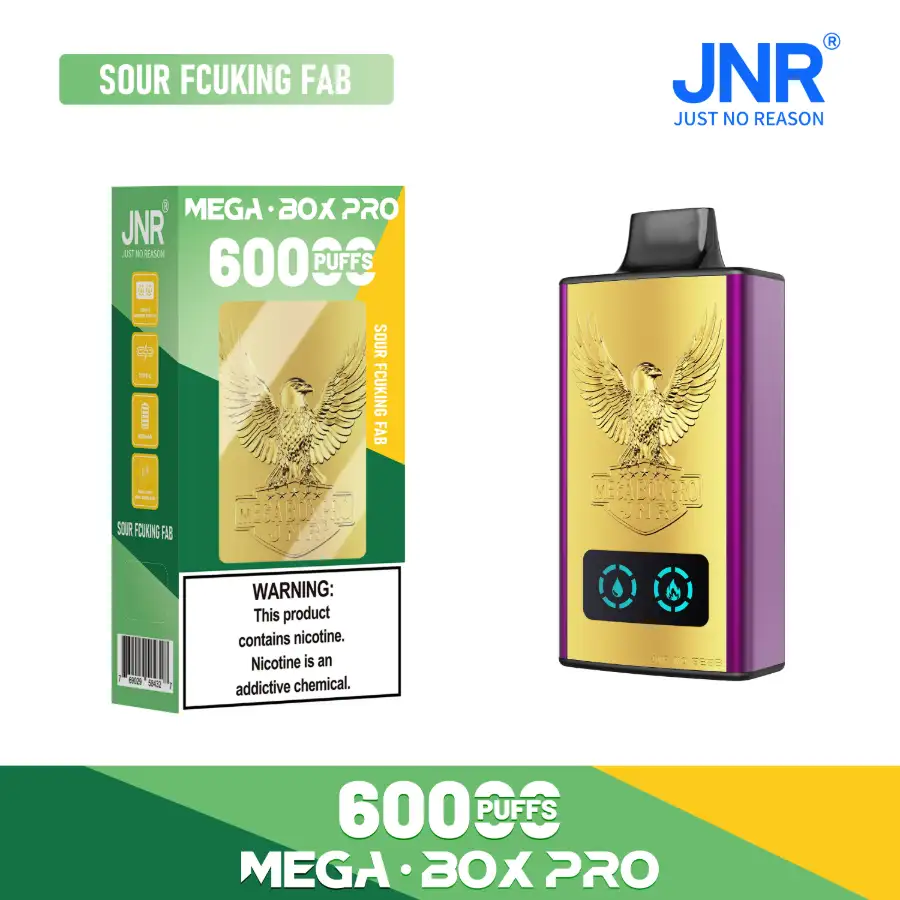 【Buy 3 Get 3 Free】JNR Vape Mega Box Pro 60000 Puffs Disposable Vape Combo Sales