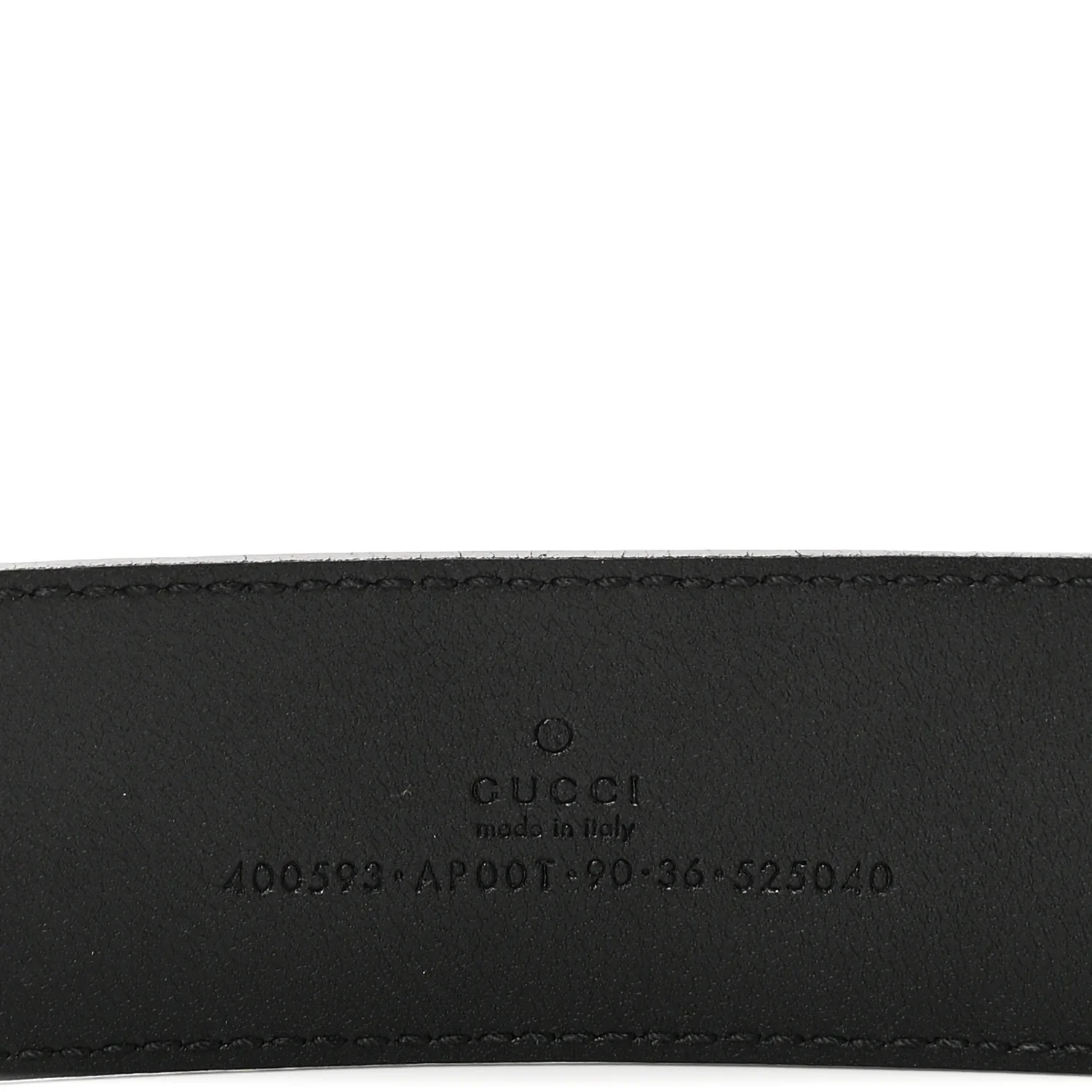 Calfskin Double G 40mm Belt 90 36 Black