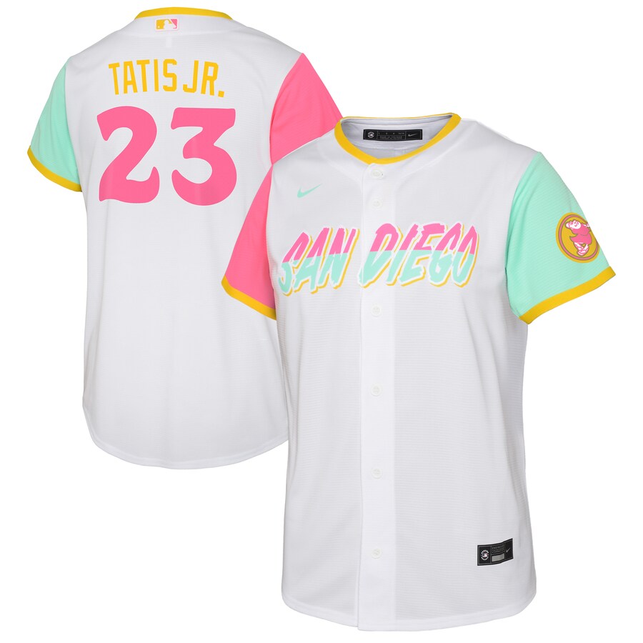 Fernando Tatis Jr. San Diego Padres Toddler City Connect Player Jersey White