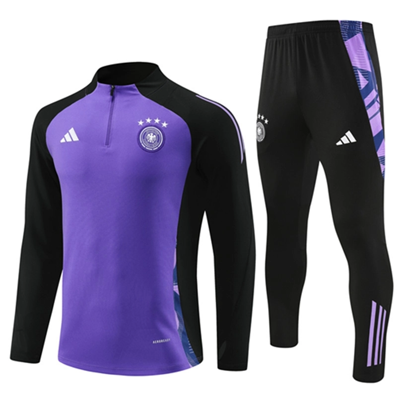 2024-25 Germany Purple Long Sleeve Training Suit