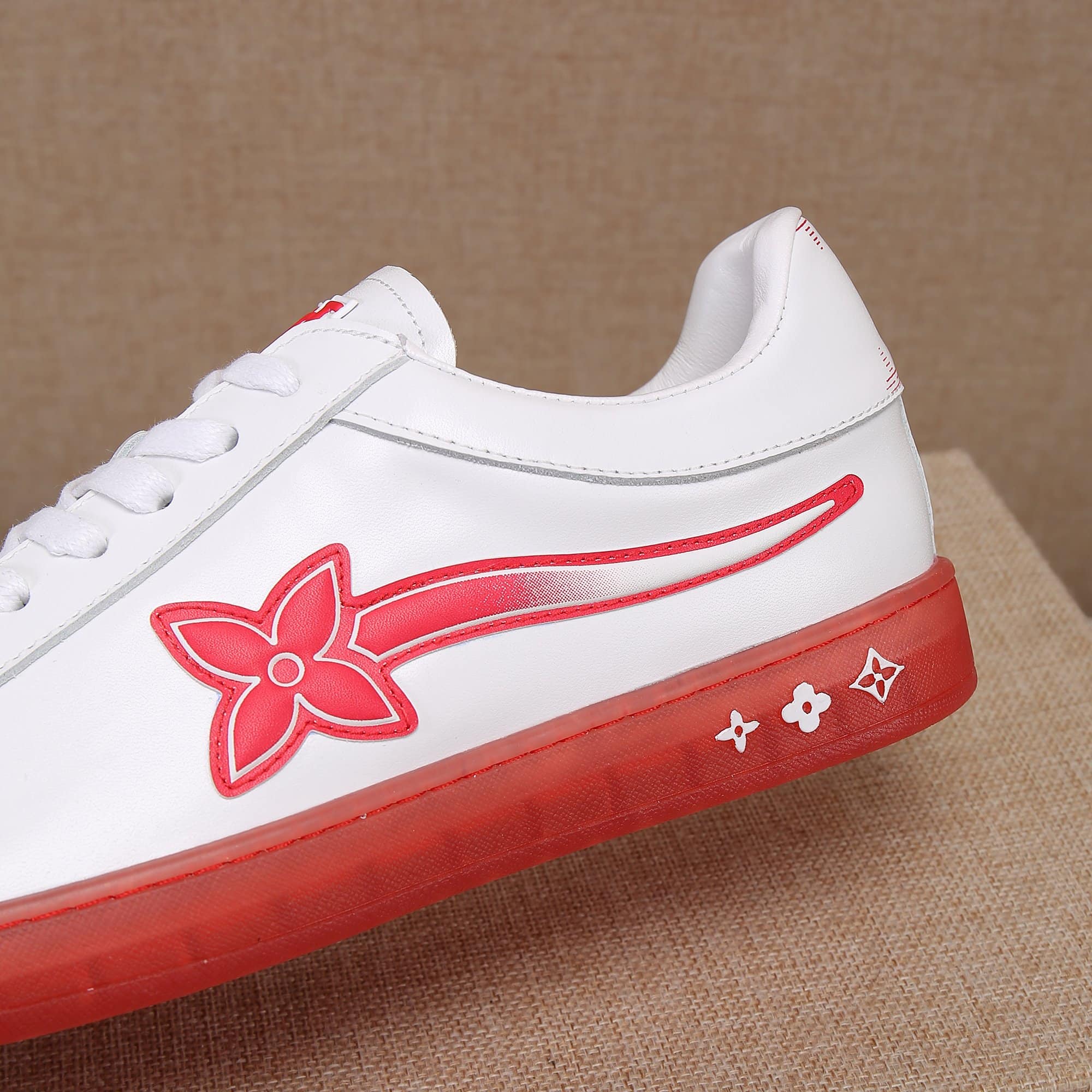 Louis Vuitton Luxembourg Samothrace Trainers Red 1A9Fyn