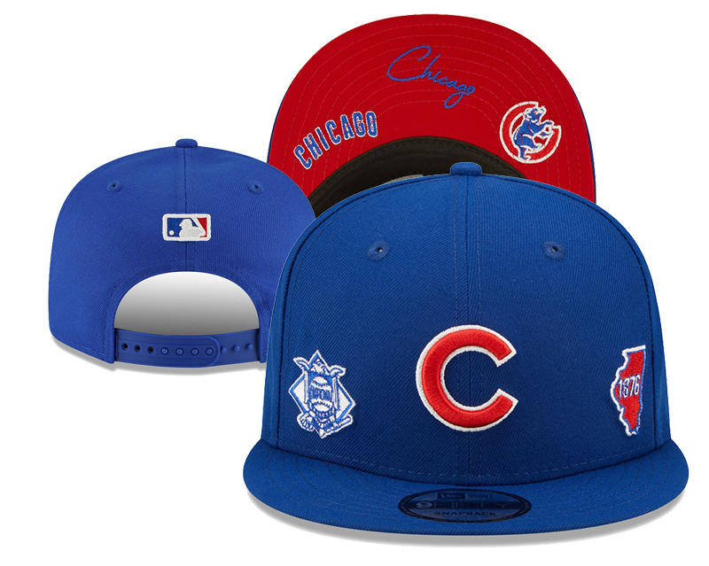 Chicago Cubs Adjustable Blue cap-1876