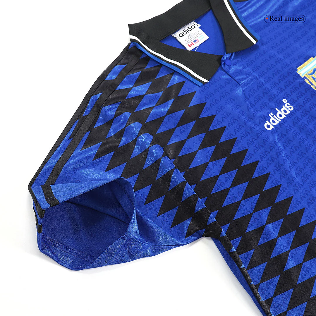 Argentina Men's 1994 Away Retro Football Jersey