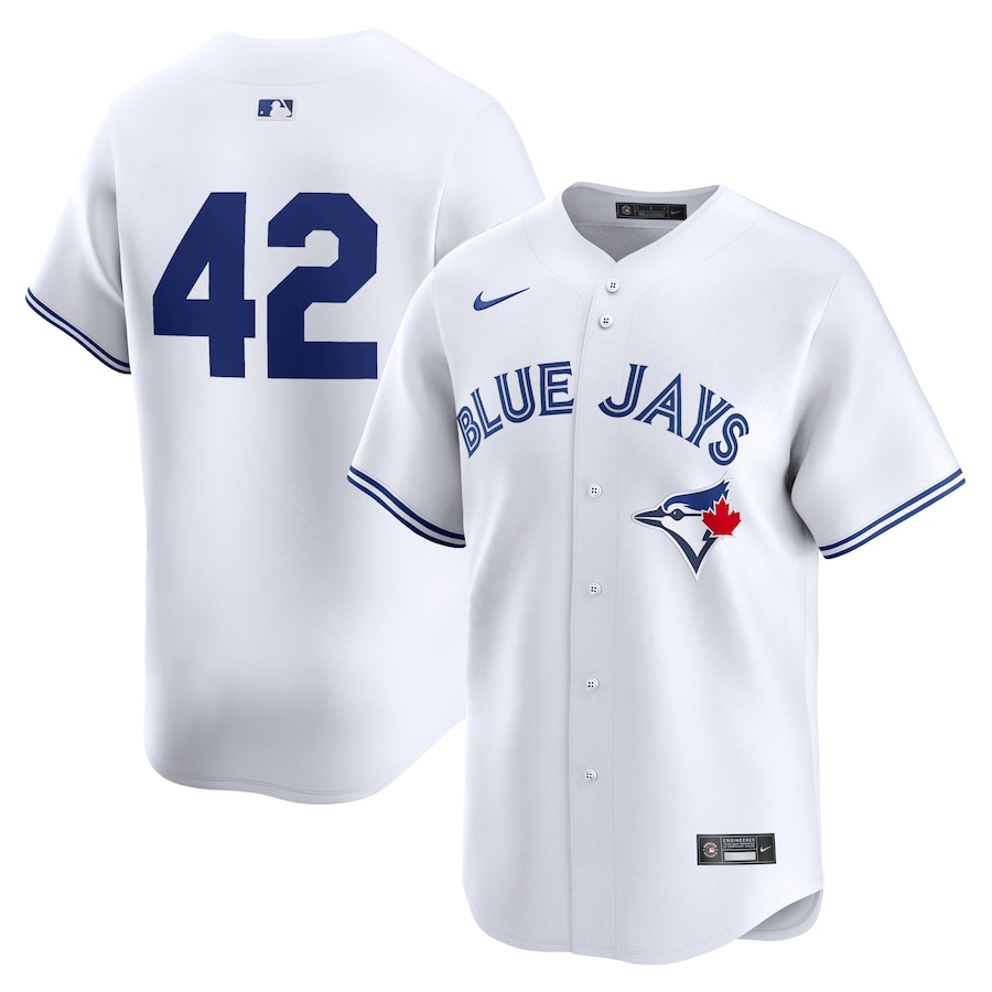 Toronto Blue Jays 2024 Jackie Robinson Day Home Limited Jersey  White