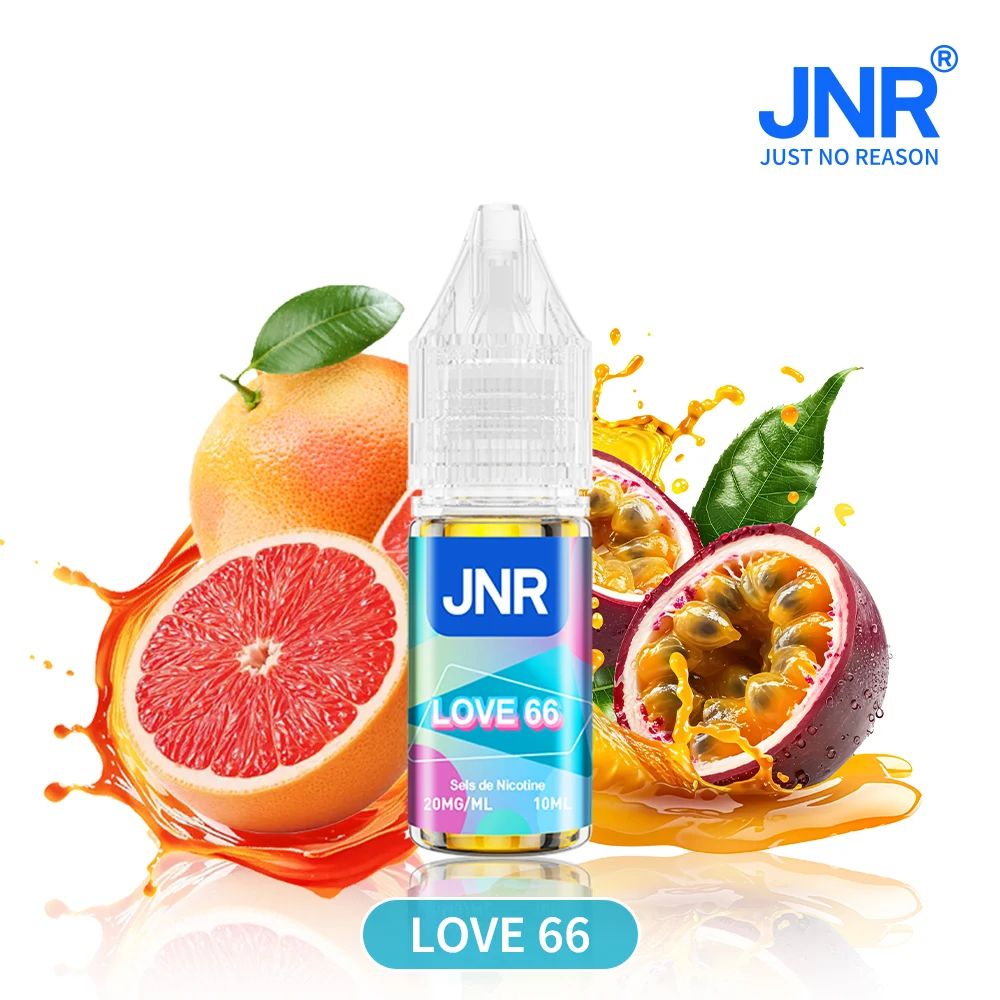 JNR E-liquide 10ml - Sels de Nicotine 20mg