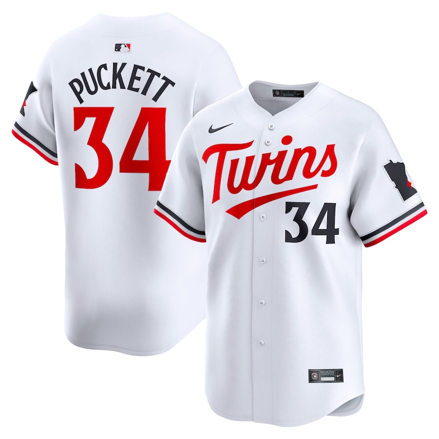 Kirby Puckett Minnesota Twins Home Limited Player Jersey White