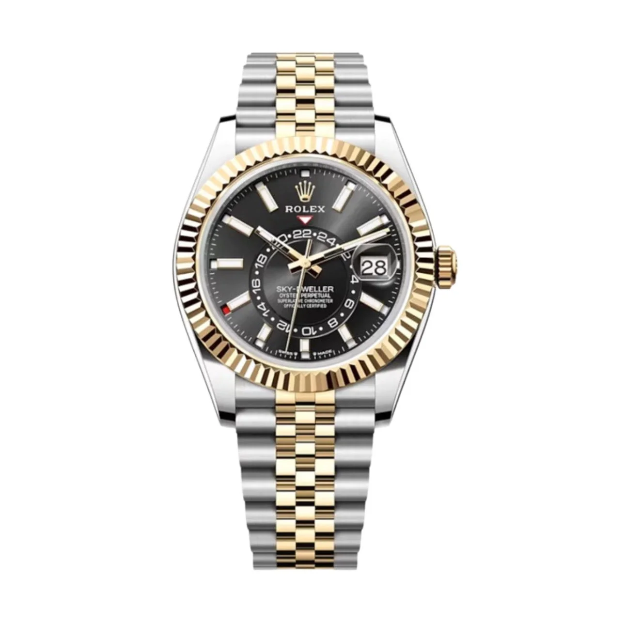 Rolex Sky-Dweller 42 mm Bright black Dial 336933