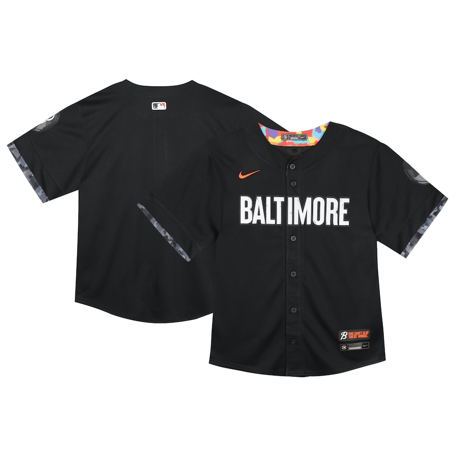 Baltimore Orioles Toddler City Connect Limited Jersey Black