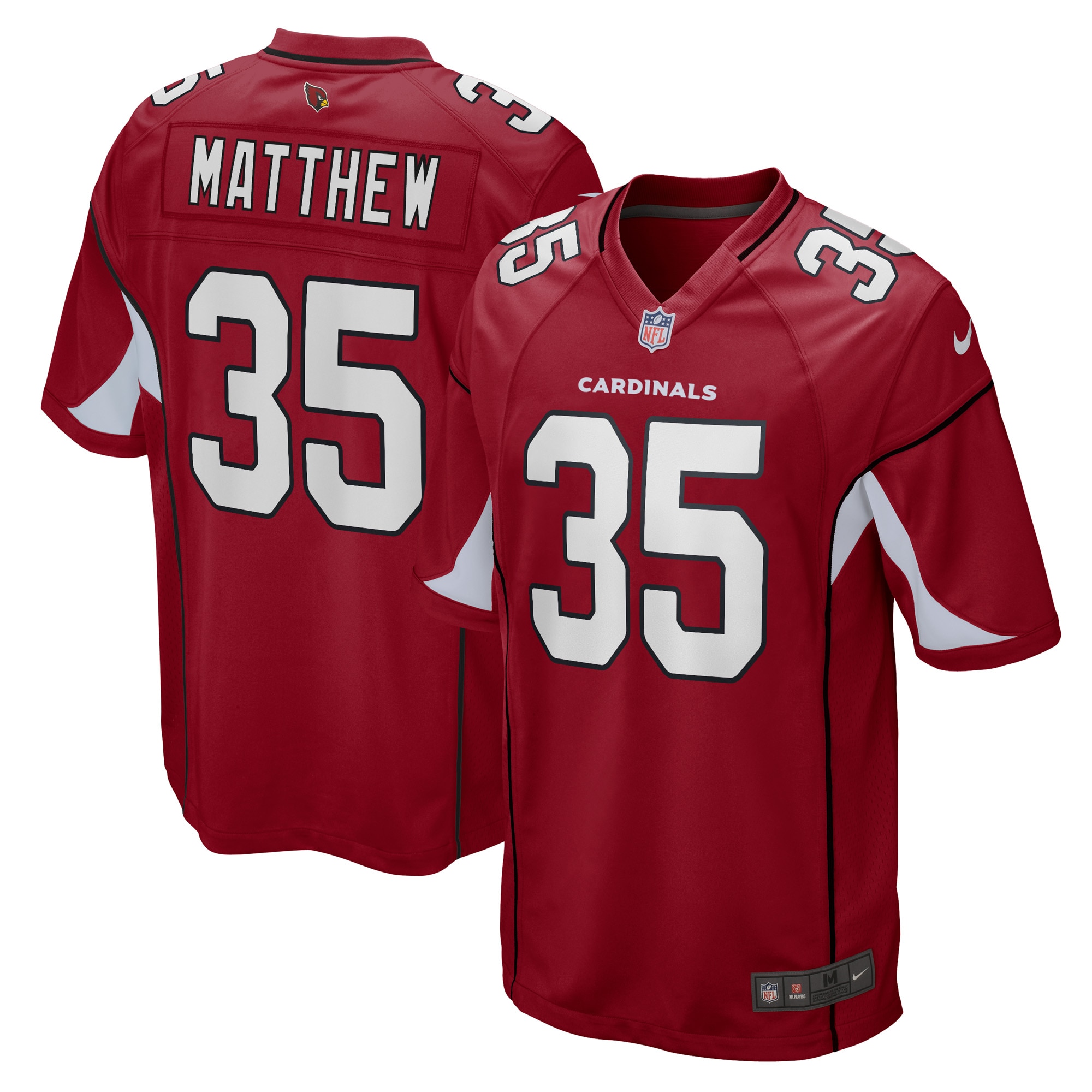 Christian Matthew Arizona Cardinals Nike Game Player Jersey - Cardinal