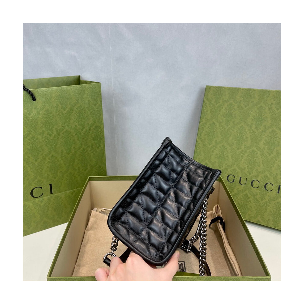 Gucci GG Marmont Small Tote Bag Black