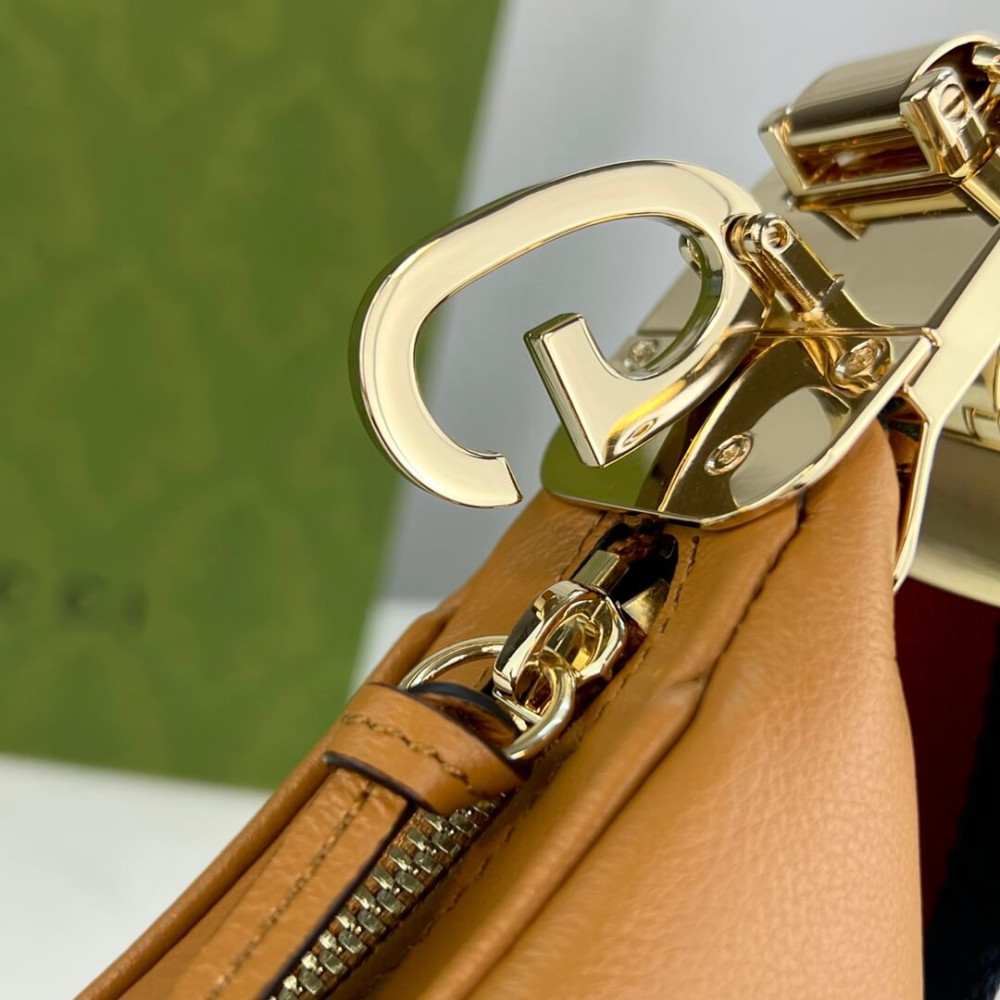 Gucci Brown Leather Attache Medium Shoulder Bag 35cm 702823