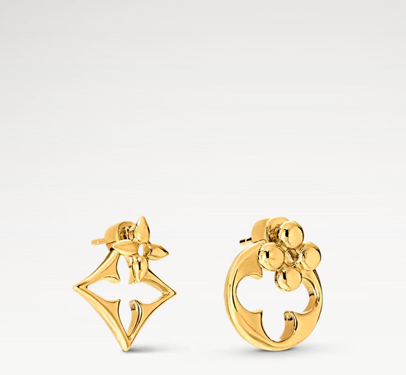 LOUIS VUITTON M00770 LV Flowergram Earrings