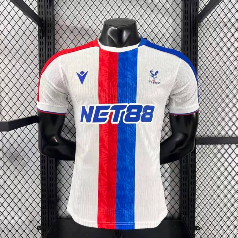 2025/2026 Premier League Crystal Palace Team Away Football Jersey Player Version
