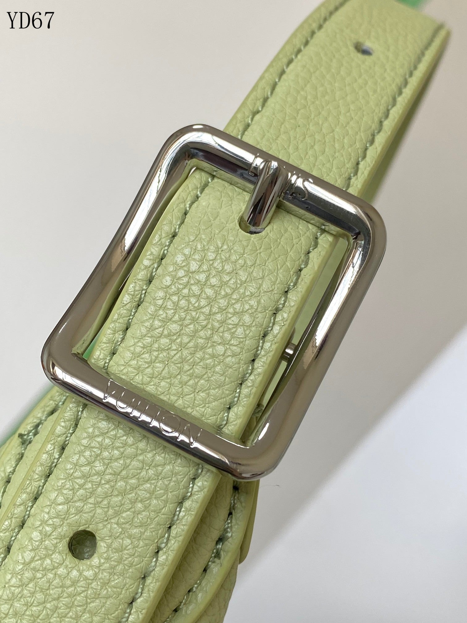 Louis Vuitton Monogram Empreinte Green Shoulder Bag 20Cm M82391