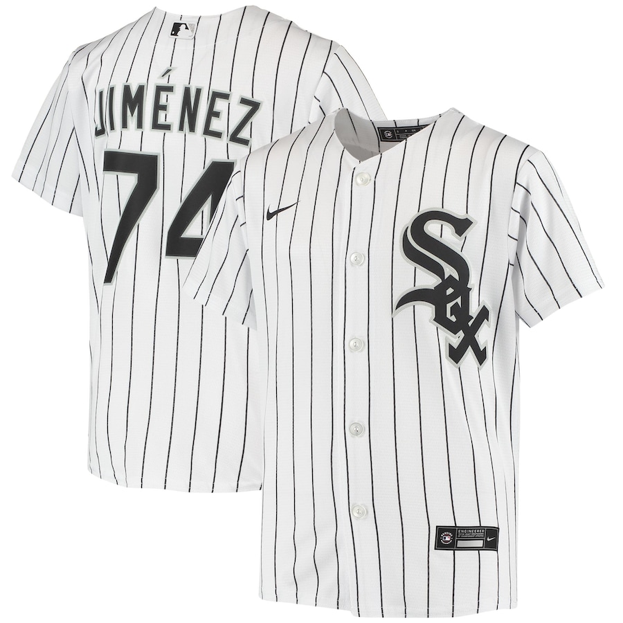 Eloy Jimenez Chicago White Sox Youth Alternate Player Jersey White