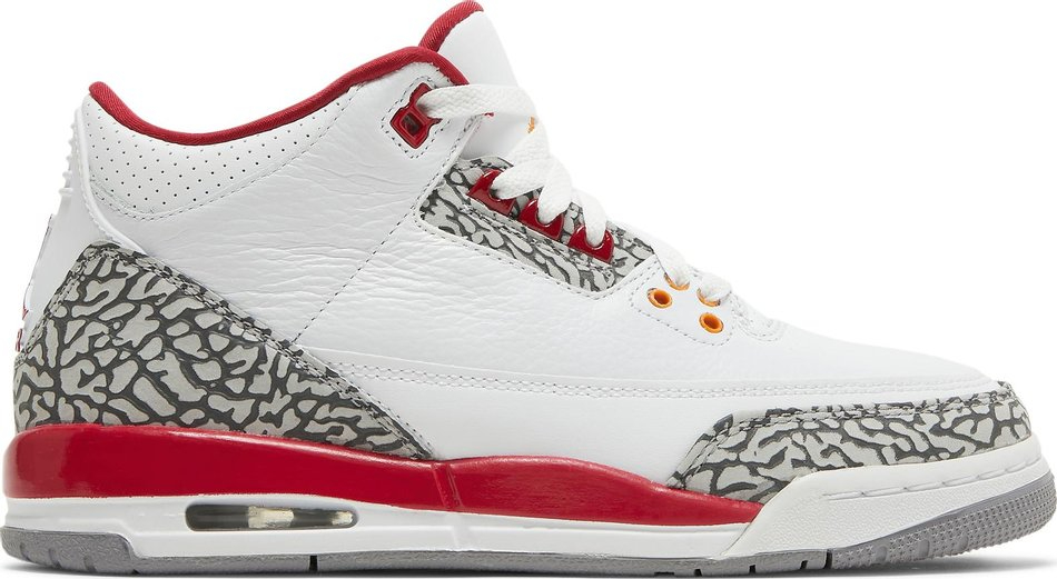 Air Jordan 3 Retro GS Cardinal Red 398614-126