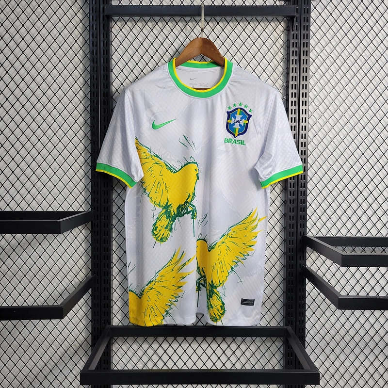 2022-23 Brazil White Pigeon Special Edition  VINI JP PAPHINHA CUNHA NAYMAR JR L.PAQUETA Football jersey