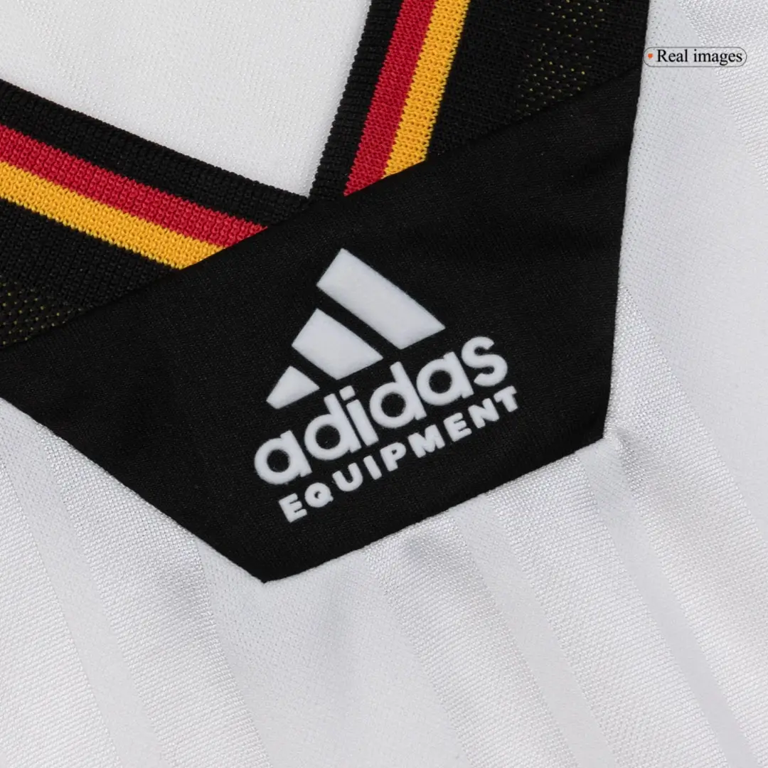 Retro Germany Home Football Jersey Euro 1992