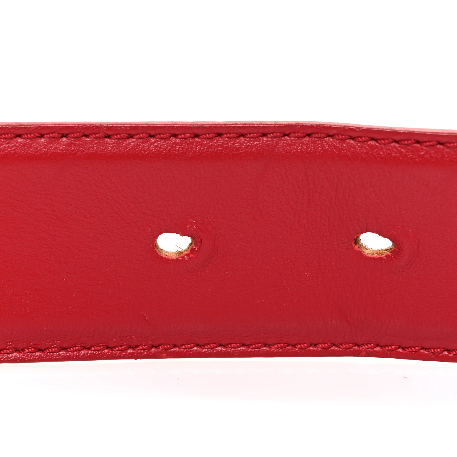 Calfskin Tonal 3cm La Medusa Belt 110 44 Red