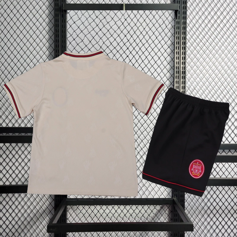 Retro kids 1996-97 KIDS Liverpool Away Football jersey retro