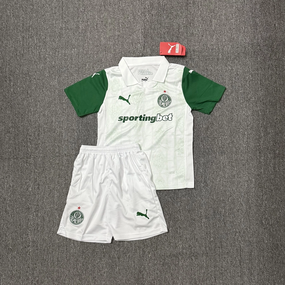 2025-26 Palmeiras Away Kids Football Jersey