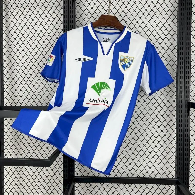 Retro 2005-06 Malaga Home Football jersey Retro