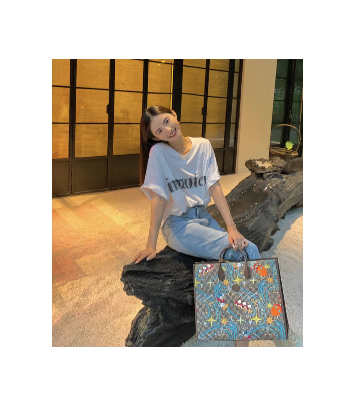Disney x Gucci Donald Duck Tote Bag