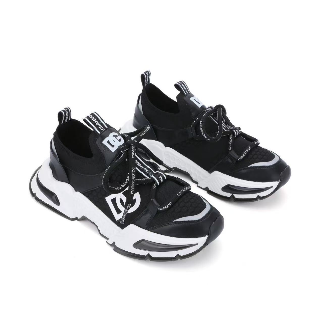 DOLCE & GABBANA Mesh Airmaster sneakers with DG logo